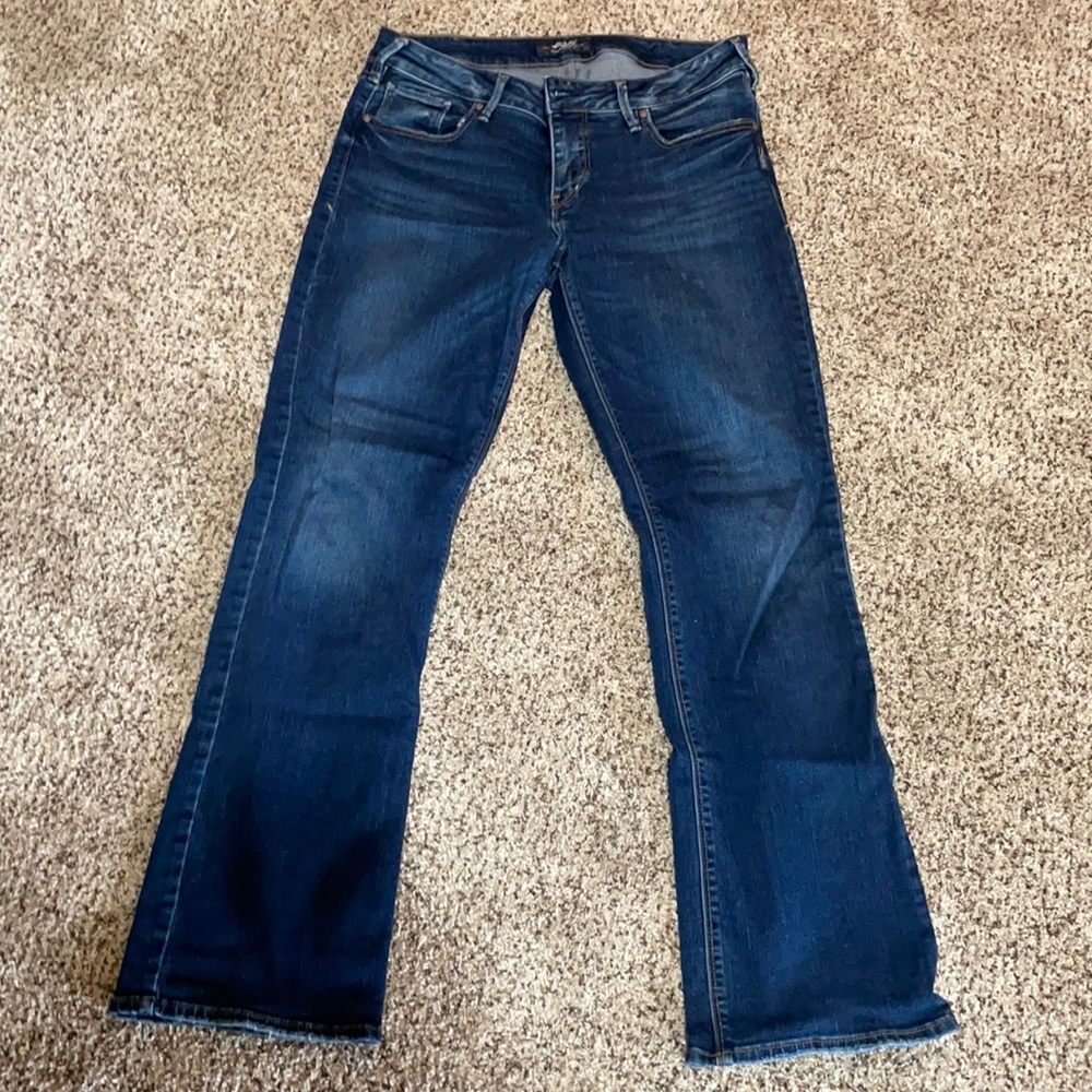 Silver Avery slim boot 32x31 stains on back of leg